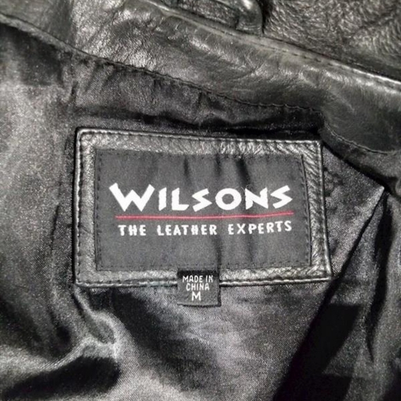 Wilson's Black Leather jacket - Picture 5 of 5